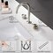 Kibi Circular X 8 Bathroom Sink Widespread Faucet with Drain Assembly KBF1026BN - alternate 10